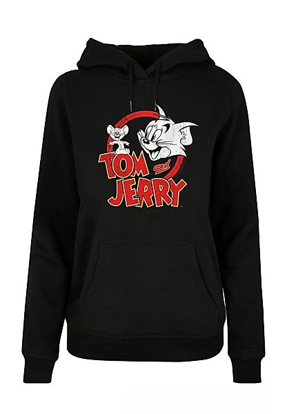 F4NT4STIC Kapuzenpullover "Damen Tom And Jerry Distressed Logo with Ladies günstig online kaufen