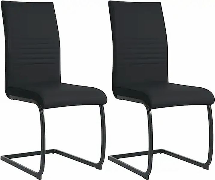 INOSIGN Freischwinger, (Set), 2 St., Kunstleder, mit Wellenunterfederung günstig online kaufen