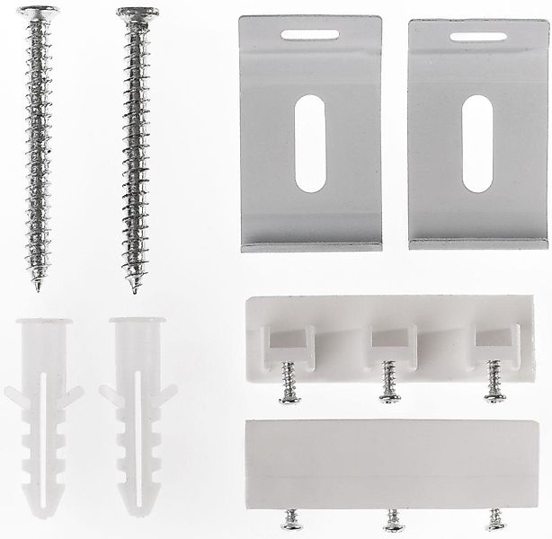 LICHTBLICK ORIGINAL Sichtschutzbefestigungen Zubehör-Set, (8-tlg) günstig online kaufen