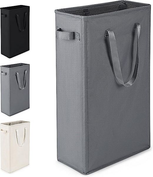 FELIXLEO Wäschesack Slim Wäschekorb, kleiner faltbarer, schmaler Wäschesack günstig online kaufen