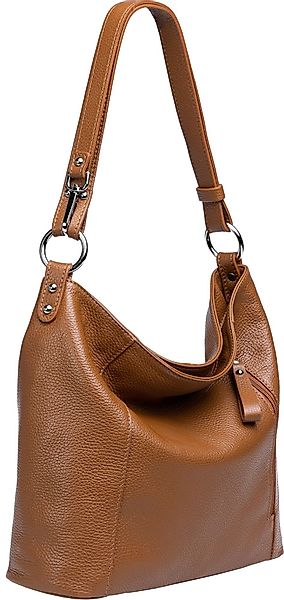 Caspar Schultertasche 2-in-1 Leder Umhängetasche Damen Tasche -PREMIUM LINE günstig online kaufen
