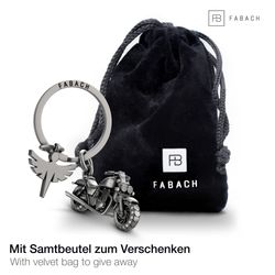 FABACH Schlüsselanhänger Chopper Motorrad mit Schutzengel günstig online kaufen