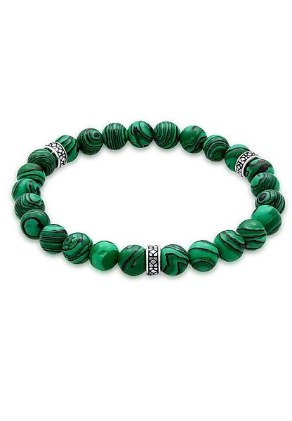 Kuzzoi Armband Herren synth. Malachit Bead günstig online kaufen