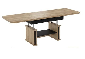 designimpex Couchtisch Design DA-555 Schublade höhenverstellbar günstig online kaufen