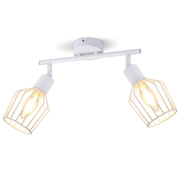 Nettlife LED Deckenspots Schwarz Weiß E14 günstig online kaufen