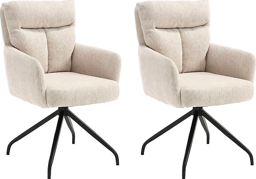 Home affaire Esszimmerstuhl "Monaco, TOPSELLER", (Set), 2 St., Boucle, vers günstig online kaufen