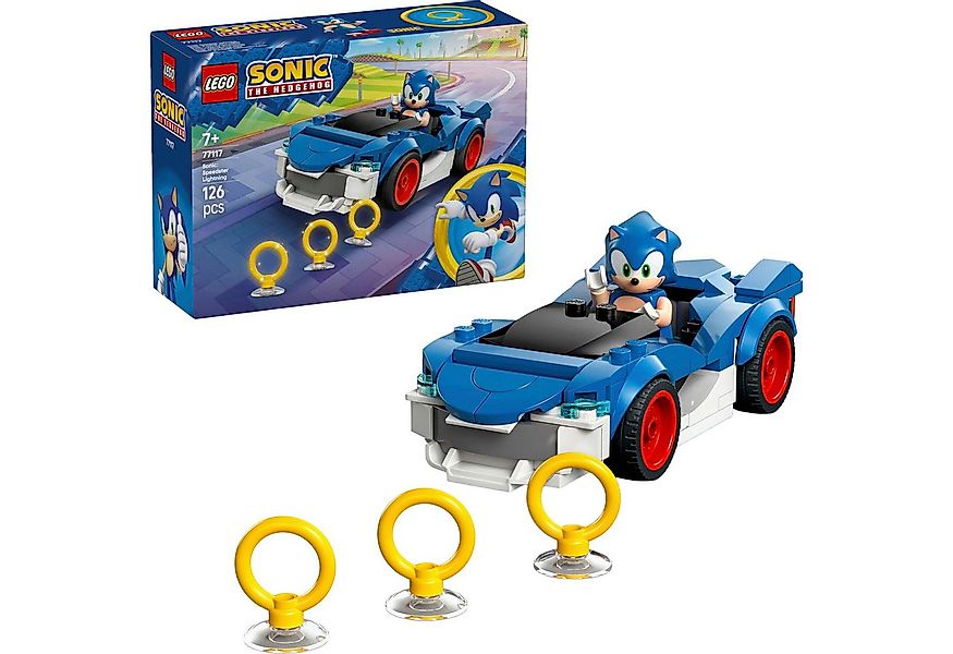 LEGO® Sonic: Speedster Lightning (77117), LEGO Sonic Konstruktionsspielstei günstig online kaufen