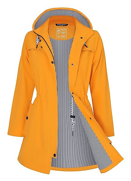 ATLASLAVA Regenjacke Damen Lang – Wasserdicht & Atmungsaktiv mit Kapuze (1- günstig online kaufen
