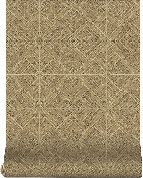kayori Vliestapete »Kyushu«, kariert, 10mx52cm (ca. 5m2) günstig online kaufen