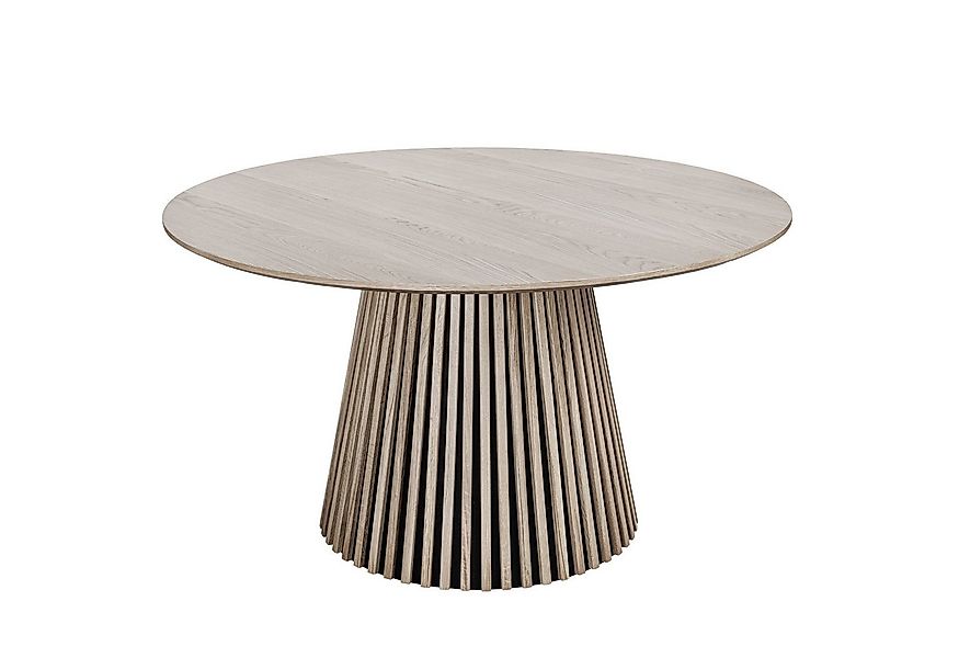 riess-ambiente Esstisch VALHALLA WOOD 120cm grau · runder Küchentisch im Ja günstig online kaufen