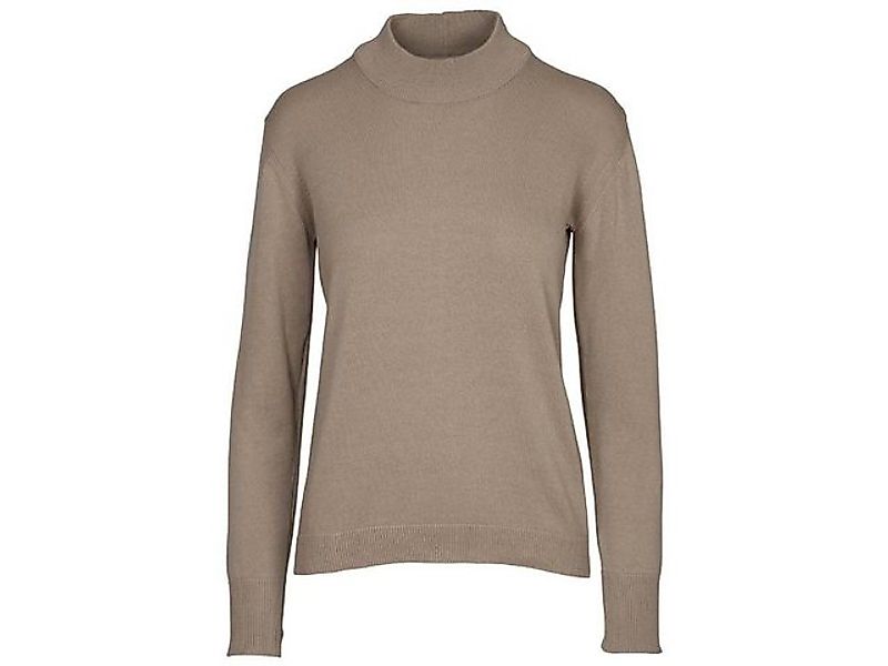 MELA Langarmshirt MELA Bio-Damen-Feinstrick-Pullover 'SADA' mit Steh günstig online kaufen
