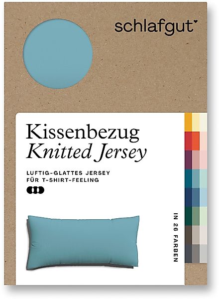 Schlafgut Kissenbezug Knitted Jersey aus Bio-Baumwolle günstig online kaufen