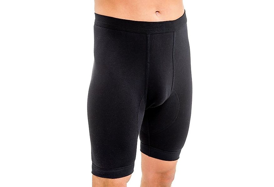 HERMKO Langer Boxer 3980 (Pack, 2er) Bio-Baumwolle Longpant knielang mit Ei günstig online kaufen