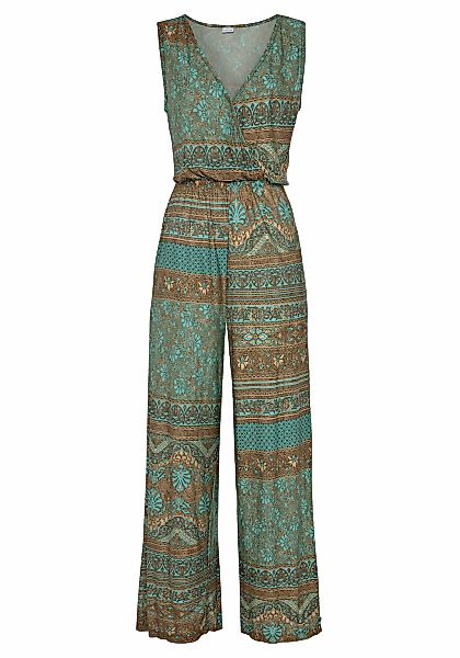 LASCANA Overall, im Carmenstyle, sommerlicher Jumpsuit mit Taschen, schulte günstig online kaufen