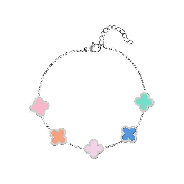 Cala Rose Edelstahlarmband HAPPY CLOVER günstig online kaufen