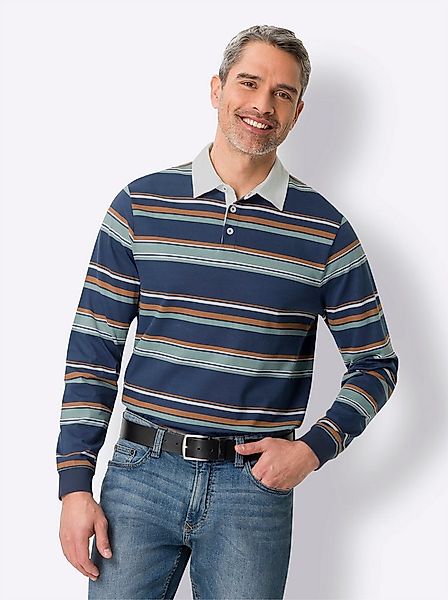 Sieh an! T-Shirt Langarm-Poloshirt . günstig online kaufen