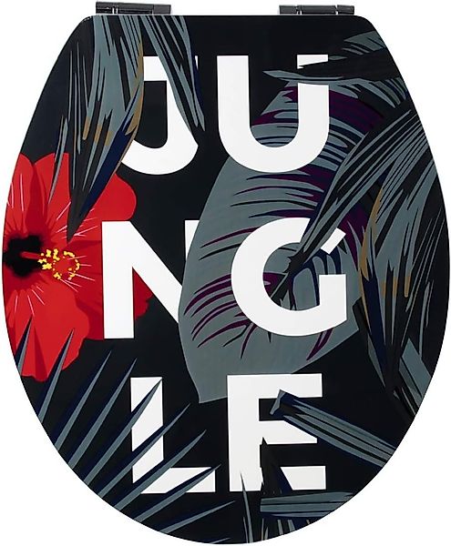 SANITOP WINGENROTH WC-Sitz DSCHUNGEL, mit Absenkautomatik günstig online kaufen