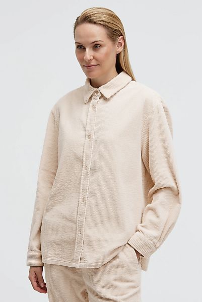 SENSES.THE LABEL Langarmbluse aus softem Breitcord günstig online kaufen