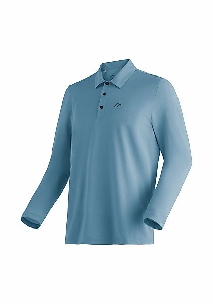 Maier Sports Langarm-Poloshirt "Long Pique Polo M" günstig online kaufen