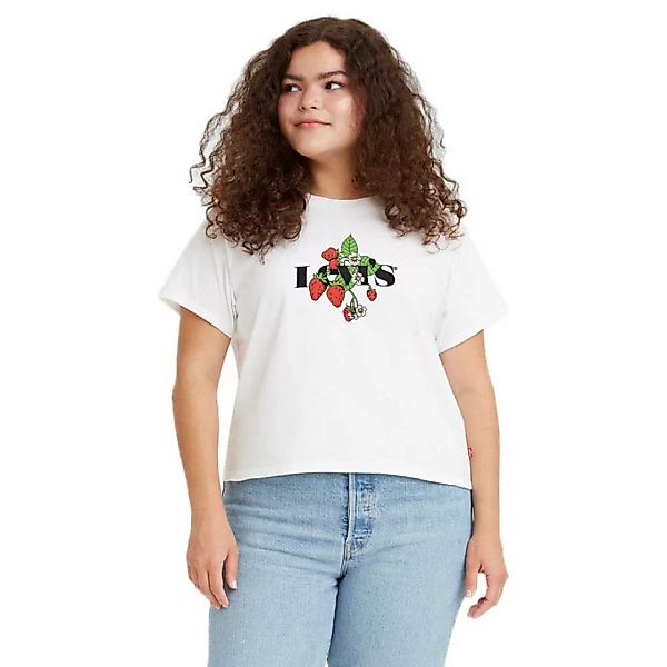 Levi´s ® Graphic Varsity Kurzarm T-shirt S Strawberry Mv Log günstig online kaufen