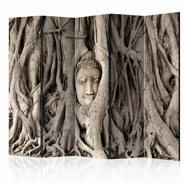 artgeist Paravent Buddha's Tree II [Room Dividers] beige Gr. 225 x 172 günstig online kaufen