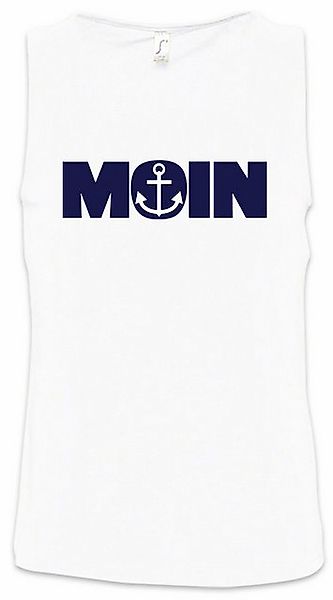 Urban Backwoods Tanktop Moin Ärmelloses T-Shirt Anker Anker Nordsee Friesla günstig online kaufen