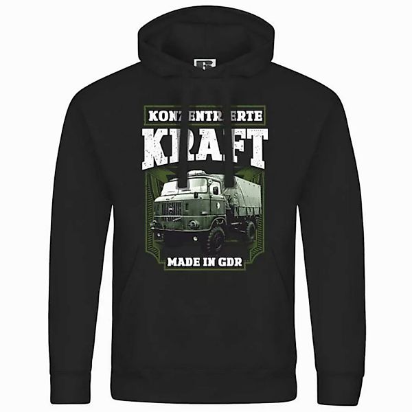 deinshirt Kapuzenpullover Herren Kapuzenpullover Konzentrierte Kraft Mit Pr günstig online kaufen