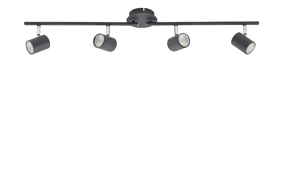 Paul Neuhaus Deckenstrahler   4-flammig  schwarz   ¦ schwarz ¦ Maße (cm): B günstig online kaufen