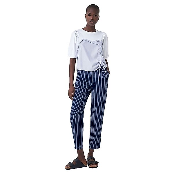 Salsa Jeans 125395-000 / Cotton Bustier Kurzarm T-shirt M White günstig online kaufen