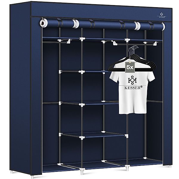KESSER Kleiderschrank Stoffschrank Stabil mit Kleiderstange günstig online kaufen