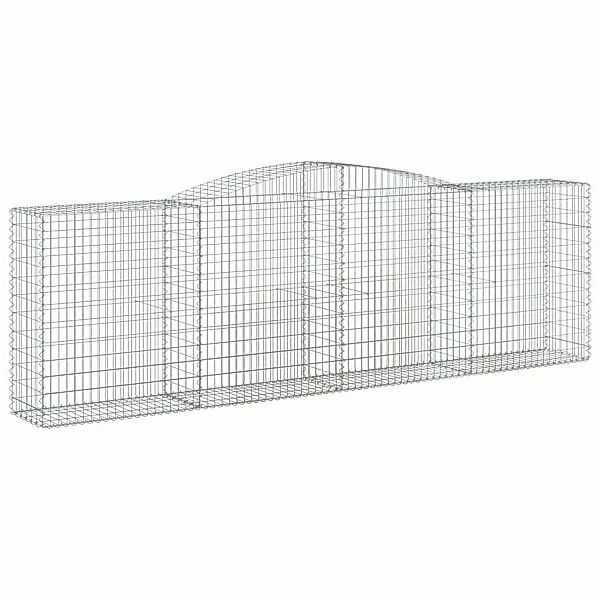 Vidaxl Gabionen Mit Hochbogen 20 Stk 400x50x120/140cm Verzinktes Eisen günstig online kaufen