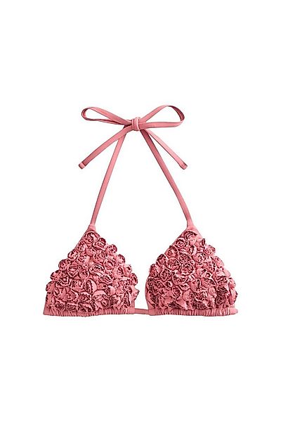 Next Triangel-Bikini-Top Triangel-Bikinioberteil mit 3D-Blumenapplikation ( günstig online kaufen