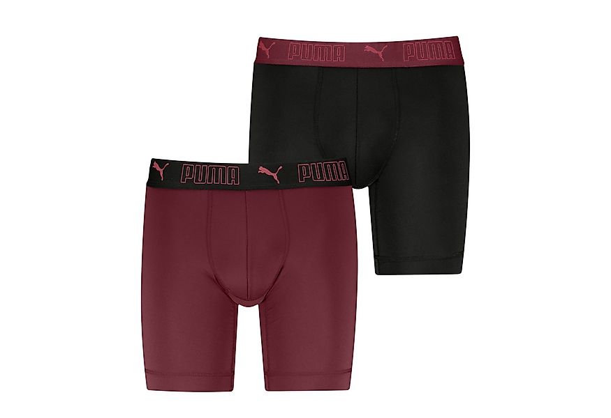 PUMA Boxershorts PUMA MEN SPORT MICROFIBER LONG BOXERS 2P (Packung, 2er Pac günstig online kaufen