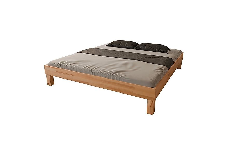 MeinMassivholz Futonbett PALMA Kernbuche (In verschiedenen Maßen erhältlich günstig online kaufen