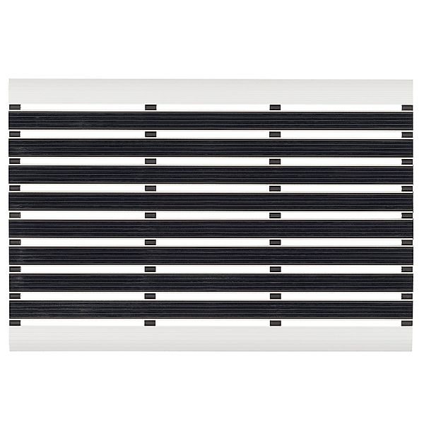 Pergamon Fußmatte Fußmatte Sauberlauf Aluminium Kleeny, günstig online kaufen