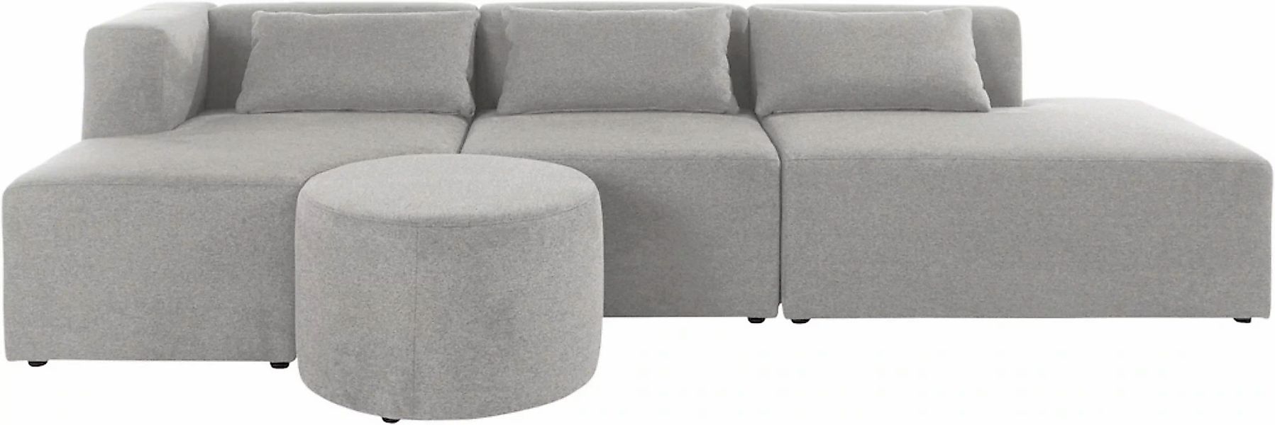 Leonique Ecksofa »Alexane L-Form«, zusammengesetzt aus Modulen, in vielen B günstig online kaufen