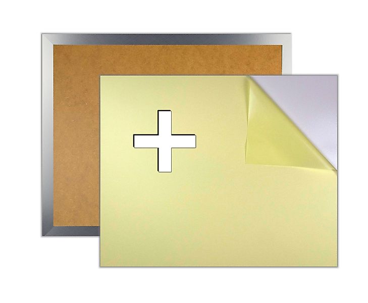 myposterframe Einzelrahmen Bilderrahmen für Rubbel Weltkarte günstig online kaufen