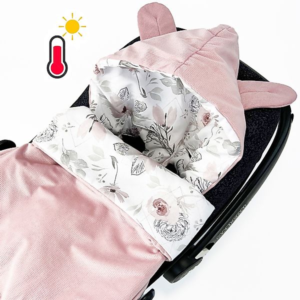 Einschlagdecke Baby Fußsack Schlafsack für Babyschale günstig online kaufen