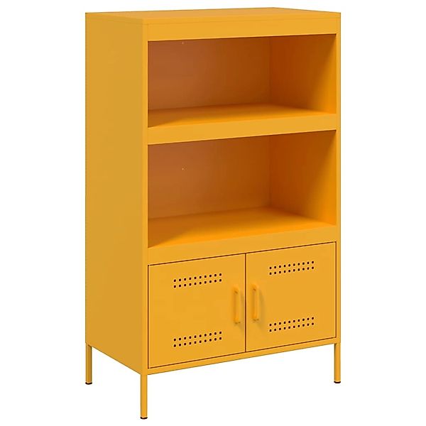 vidaXL Highboard Senfgelb 68x39x113 cm Stahl 842973 günstig online kaufen