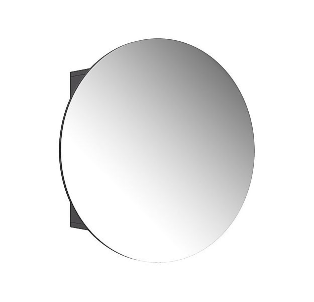 Vicco Badezimmerspiegelschrank Loki, Anthrazit, 70 x 70 cm mit 2 Fächern (1 günstig online kaufen