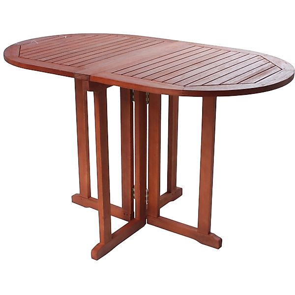 Balkontisch Baltimore oval klappbar Holz günstig online kaufen