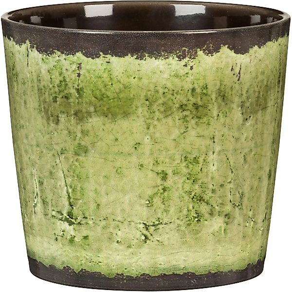 Scheurich Übertopf 870 Ø 13 cm x 12 cm Meadow Glaze günstig online kaufen