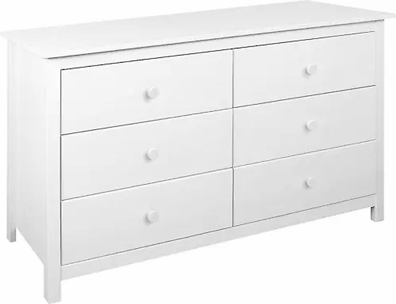 Möbilia Schubkastenkommode "Salgen" im Landhaus-Stil günstig online kaufen