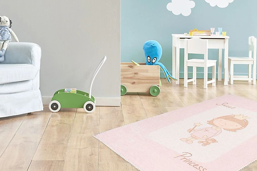 Arte Espina Kinderteppich "Bambini 300" rechteckig 5 mm Höhe Fantasievoll b günstig online kaufen