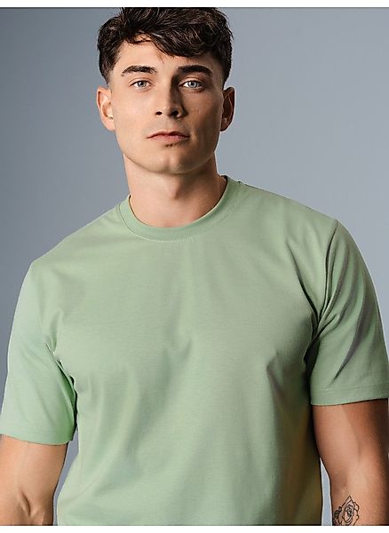 Trigema T-Shirt TRIGEMA T-Shirt DELUXE Baumwolle günstig online kaufen