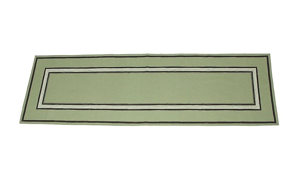 Dekoleidenschaft Tischläufer Tischläufer "Salvia verde" aus reiner Baumwoll günstig online kaufen