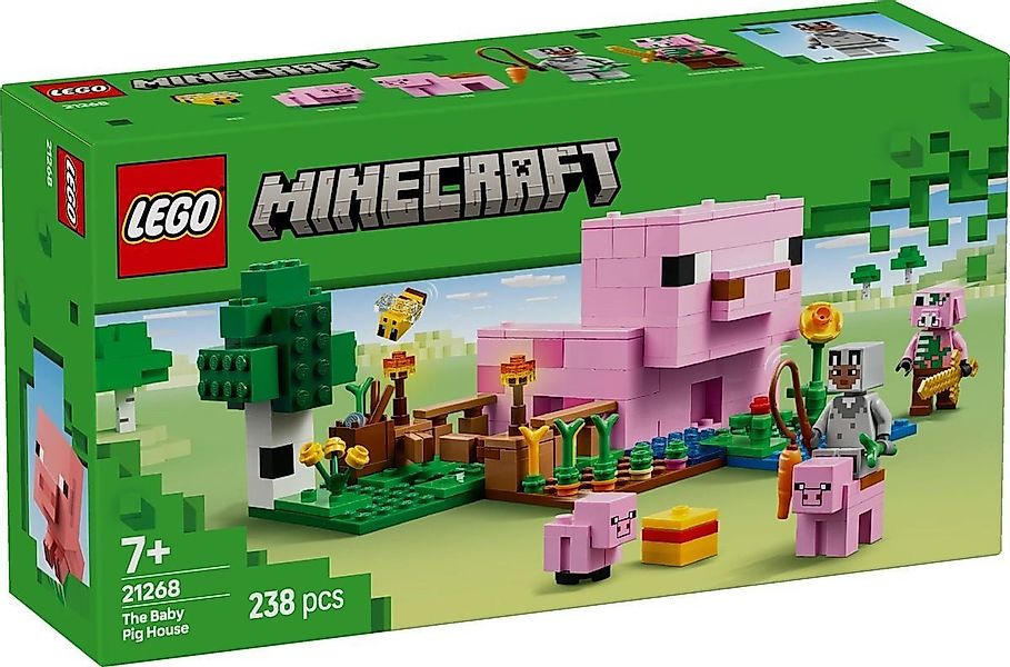 LEGO® LEGO® Minecraft Das Babyschwein-Haus - günstig online kaufen
