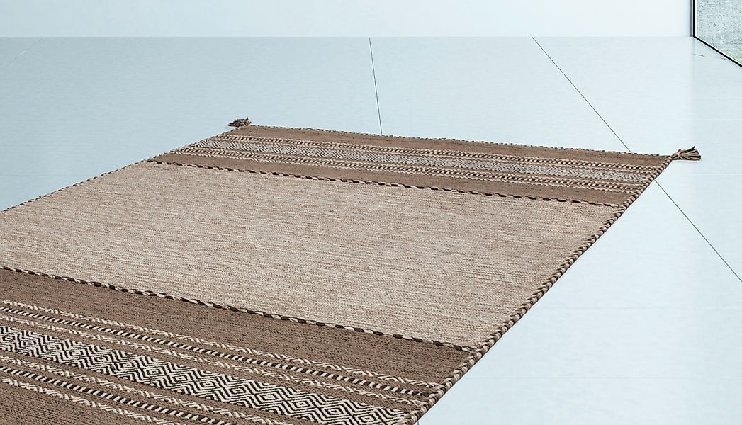 Kayoom Teppich »Alhambra 335«, rechteckig, 5 mm Höhe, Maschinell gewebter F günstig online kaufen