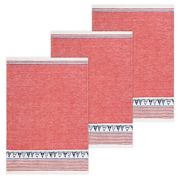 Kracht Geschirrtuch Nordsee, (Set, 3-tlg., Set), günstig online kaufen