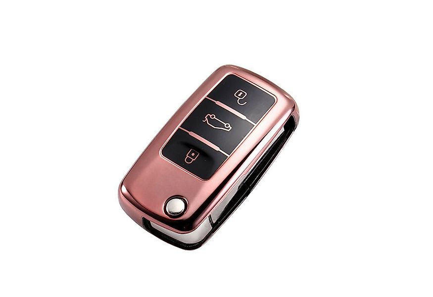 TSB Werk Schlüsselanhänger Autoschlüsselhülle Premium Schutzhülle Hülle Ros günstig online kaufen
